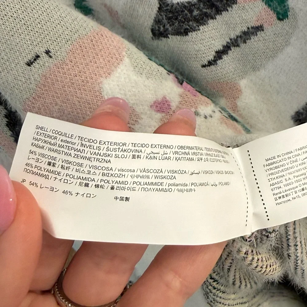 Desigual OVERSIZED ARTY JERSEY sweater - Picture 11 of 11